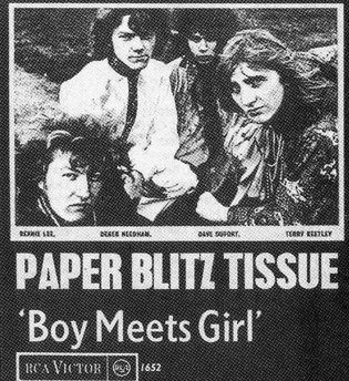 Paper Blitz Tissue - Boy Meets Girl