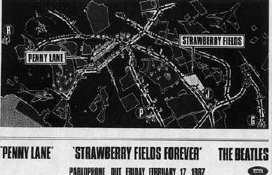 The Beatles - Penny Lane / Strawberry Fields Forever
